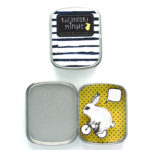 Boite réconfort minute personnalisée lapin vélo jaune bulle 150x150 - Boite Réconfort Minute personnalisable 1 bulle